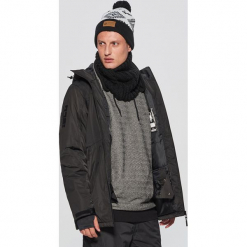 Kurtka snowboardowa z kolekcji MODULAR - Czarny. Czarne kurtki snowboardowe męskie Cropp. Za 349.99 zł.