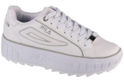 Buty sportowe Sneakersy damskie, Sintra Wmn. Białe obuwie sportowe damskie Fila, bez wzorów, z materiału, trekkingowe. Za 229.00 zł.