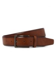 Monti Skórzany pasek - Cambridge Mężczyźni skóra brązowy, 105. Brązowe paski damskie Monti, bez wzorów, ze skóry, eleganckie. Za 199.95 zł.