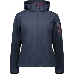 Kurtka softshellowa w kolorze granatowym. Niebieskie kurtki damskie marki CMP Women, z materiału. W wyprzedaży za 218.95 zł.