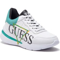 Sneakersy GUESS - Milez FL5MIL ELE12 WHIGR. Półbuty damskie marki Guess. Za 529.00 zł.