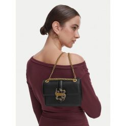 Torebka Just Cavalli. Czarne torebki do ręki damskie Just Cavalli, bez wzorów, klasyczne, bez dodatków. Za 819.99 zł.