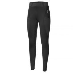 Legginsy do jazdy konnej damskie Start Kensington elastyczne, z pełnym lejem. Niebieskie legginsy damskie START, m, bez wzorów, do jazdy konnej. Za 212.99 zł.
