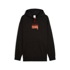 Bluza z kapturem Puma X Rocket League. Czarne bluzy męskie Puma, m, bez wzorów, z bawełny, z kapturem. Za 332.10 zł.