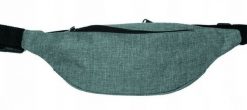Saszetka Sportowa, Zielona Nerka na Biodro, Dwie Komory, Regulowany Pasek, na Zamek -PAKO JEANS. Zielone paski damskie Pako Jeans, bez wzorów, z jeansu, sportowe. Za 29.00 zł.
