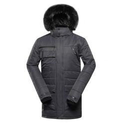 Kurtka męska zimowa wodoodporna Alpine Pro Werd. Szare kurtki męskie Alpine Pro, na zimę, m, bez wzorów, trekkingowe. W wyprzedaży za 399.00 zł.