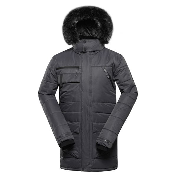 Kurtka męska zimowa wodoodporna Alpine Pro Werd. Szare kurtki męskie Alpine Pro, na zimę, m, bez wzorów, trekkingowe. W wyprzedaży za 399.00 zł.