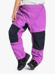 Spodnie dla dzieci Didriksons Dusk Pant 5. Fioletowe spodnie materiałowe dla dziewczynek Didriksons, bez wzorów. Za 186.99 zł.