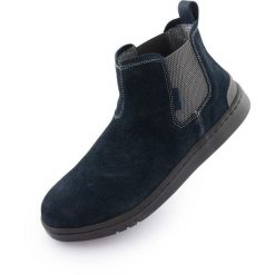 Eleganckie męskie buty skórzane Woz David 202 w rozmiarze 43. Niebieskie buty sportowe męskie Wow, ze skóry ekologicznej, eleganckie, bez zapięcia. Za 229.99 zł.