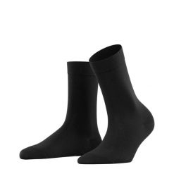 Skarpetki bawełniane damskie Falke Touch. Brązowe skarpety damskie Falke, bez wzorów, z bawełny. Za 119.50 zł.