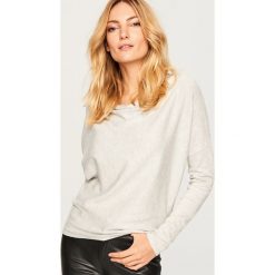 Sweter - Jasny szar. Szare swetry damskie Reserved. Za 59.99 zł.