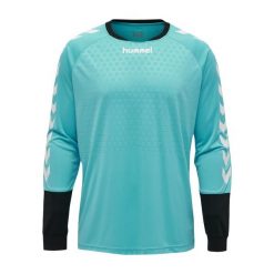 Koszulka Hummel Gardien Essential. Niebieskie bluzy męskie Hummel, l, bez wzorów, bez kaptura. Za 224.00 zł.