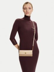 PINKO Torebka Love Tiny Brids Wallet C AI 25-26 PCPL 103765 A0F1 Beżowy. Brązowe torebki do ręki damskie Pinko, bez wzorów, ze skóry, bez dodatków. Za 629.99 zł.