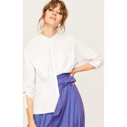 Biała koszula - Biały. Białe koszule damskie Reserved. Za 89.99 zł.