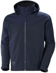 Kurtka męska Helly Hansen Jacket HELLY HANSEN Oxford Softshell, blue 4XL. Niebieskie kurtki męskie Helly Hansen, m, bez wzorów, z softshellu, bez kaptura. Za 330.62 zł.