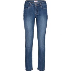 Dżinsy ze stretchem 7/8 bonprix niebieski. Jeansy damskie marki bonprix. Za 74.99 zł.