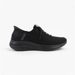 Buty damskie SKECHERS Ultra Flex 3.0 Elevated Motion. Czarne obuwie sportowe damskie Skechers, bez wzorów, trekkingowe, Skechers Sport. Za 319.99 zł.
