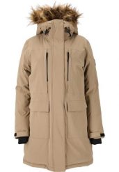 Parka dla kobiet Whistler Bluff Pro. Brązowe parki damskie Whistler, na zimę, l, bez wzorów, z materiału, eleganckie, bez kaptura. Za 422.00 zł.