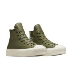 Damskie>buty sneakers Damskie Converse. Zielone trampki i tenisówki damskie Converse, bez wzorów, bez zapięcia. W wyprzedaży za 365.00 zł.