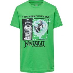 Koszulka "CM-50104" w kolorze zielonym. T-shirty dla chłopców marki LEGO Wear. W wyprzedaży za 29.95 zł.