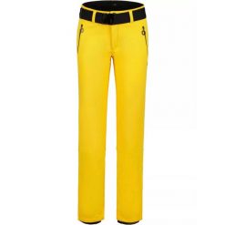 Spodnie narciarskie Luhta Joentaus - żółte. Żółte spodnie dresowe damskie Luhta, xs, bez wzorów, z dresówki, narciarskie. Za 649.00 zł.