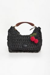 Torebka pleciona z rafii TWINSET. Torebki do ręki damskie Twinset Milano, bez wzorów, bez dodatków. Za 1,079.00 zł.