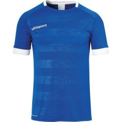 Jersey Uhlsport Division 2.0. Białe koszulki sportowe męskie Uhlsport, bez wzorów, z jersey, bez kołnierzyka, bez ramiączek, do piłki nożnej. Za 163.50 zł.