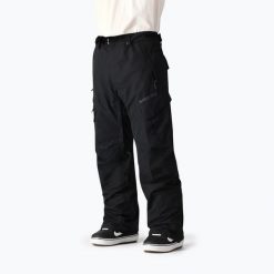 Spodnie snowboardowe męskie 686 Smarty 3-in-1 Cargo. Czarne spodnie snowboardowe męskie GEOLOGIC, na zimę, m, bez wzorów, narciarskie. Za 809.99 zł.