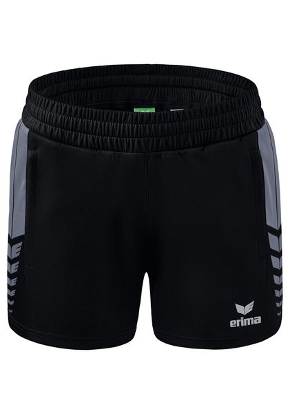 Szorty damskie Erima Worker Six Wings. Czarne szorty damskie Erima, s, bez wzorów, z materiału. Za 142.50 zł.
