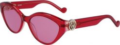 Liujo Damskie okulary przeciwsłoneczne LIUJO WOMEN LJ767SR-525 (Szkło/Zausznik/Mostek) 56/16/140 mm) NoSize. Okulary przeciwsłoneczne damskie Liujo. Za 244.68 zł.
