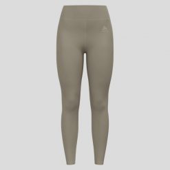 Legginsy damskie Odlo ASCENT MEDIUM SUPPORT Tights. Zielone bielizna termoaktywna damska Odlo, s, bez wzorów, z materiału, bez ramiączek. Za 271.99 zł.