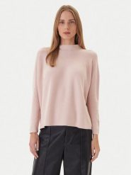 Kontatto Sweter 3M0811C Różowy Regular Fit. Czerwone swetry damskie Kontatto, m, bez wzorów, z syntetyku, bez kołnierzyka, bez ramiączek, bez kaptura. Za 269.99 zł.