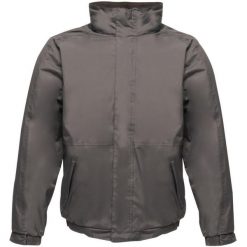 Kurtka Przeciwdeszczowa Męska Dover. Czarne kurtki sportowe męskie Regatta, m, bez wzorów, trekkingowe. Za 135.99 zł.