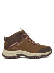 Skechers Trekkingi Trego 180005/BRMT Brązowy. Brązowe trekkingi damskie Skechers, trekkingowe. Za 479.99 zł.