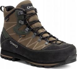 Buty trekkingowe męskie Aku M'S TREKKER LITE III WIDE GTX, dark brown/ anthracite, 42.5. Brązowe trekkingi męskie Aku. Za 687.87 zł.