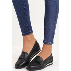 Czarne Mokasyny Serenity. Czarne mokasyny damskie Born2be. Za 39.99 zł.