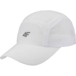 Czapka z daszkiem damska CAD001 - biały. Czapki i kapelusze damskie marki 4f. Za 44.99 zł.