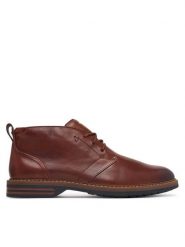 Clarks Trzewiki Aldwin 2 Chukka 26320116 Brązowy. Brązowe botki męskie Clarks, bez wzorów, ze skóry, bez zapięcia. Za 519.99 zł.