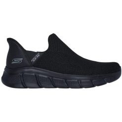 Buty sportowe męskie Skechers Bobs B Flex Resili. Czarne buty sportowe męskie Skechers, z gumy, bez zapięcia. Za 299.99 zł.