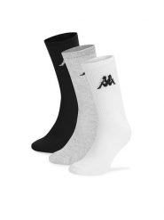 Kappa Skarpety długie Z4448_AW24 (3-PACK) Kolorowy. Skarpety damskie Kappa, bez wzorów, z bawełny. Za 34.99 zł.