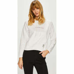 G-Star Raw - Bluza. Szare bluzy damskie G-Star Raw, z bawełny. Za 329.90 zł.