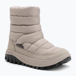 Śniegowce damskie Columbia Snowtrot Mid. Brązowe śniegowce i trapery damskie Columbia. Za 389.99 zł.