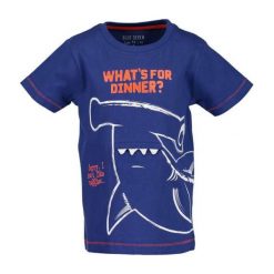 Blue Seven Koszulka Chłopięca 110 Niebieski. T-shirty dla chłopców marki Blue Seven. W wyprzedaży za 35.00 zł.