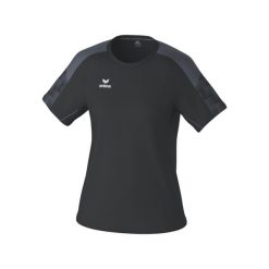 Koszulka damska Erima Evo Star. Czarne koszulki sportowe damskie Erima, bez wzorów, retro, bez kołnierzyka. Za 168.50 zł.