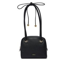 Torebka Furla. Czarne torebki do ręki damskie Furla, bez wzorów, klasyczne, bez dodatków. Za 1,439.00 zł.