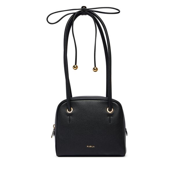 Torebka Furla. Czarne torebki do ręki damskie Furla, bez wzorów, klasyczne, bez dodatków. Za 1,439.00 zł.