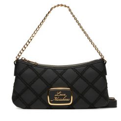 Torebka LOVE MOSCHINO. Czarne torebki do ręki damskie Love Moschino, bez wzorów, klasyczne, bez dodatków. Za 609.99 zł.