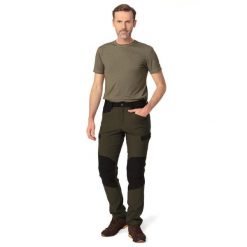 Spodnie myśliwskie męskie Tagart Cramp Pro Black Green elastyczne. Zielone spodnie materiałowe męskie tagart, m, bez wzorów, z elastanu. Za 469.00 zł.