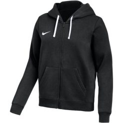 Bluza damska Nike Park 26 Fleece Full-Zip Hoodie. Czarne bluzy sportowe damskie Nike, bez wzorów, z bawełny, z kapturem, na fitness i siłownię. Za 192.99 zł.