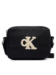 Calvin Klein Jeans Torebka Crossbody Bag IU0IU00759 Czarny. Czarne torby i plecaki dziecięce Calvin Klein Jeans, z jeansu. Za 189.99 zł.